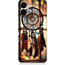 Teknomeg Tecno Camon 19 Neo Uyumlu Düş Kapanı Dreamcatcher Desenli Silikon Kılıf