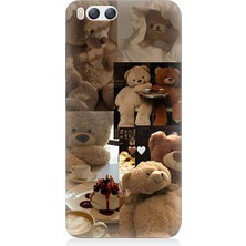 Teknomeg Xiaomi Mi 6 Uyumlu Sevgili Aşık Ayılar Desenli Silikon Kılıf