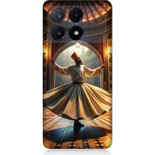 Teknomeg Xiaomi Poco X6 Pro Uyumlu Mevlevi Semazen Desenli Silikon Kılıf