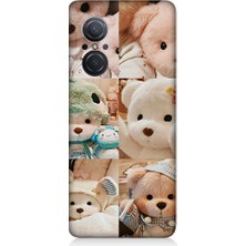 Teknomeg Huawei Nova 9 Se Uyumlu Oyuncak Ayıcıklar Desenli Silikon Kılıf