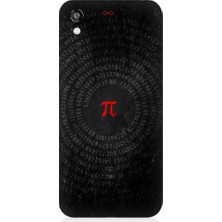 Teknomeg Huawei Honor 8s Uyumlu Pi Sayısı ve Sonsuzluk Desenli Silikon Kılıf