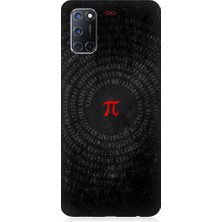 Teknomeg Oppo A72 Uyumlu Pi Sayısı ve Sonsuzluk Desenli Silikon Kılıf