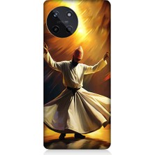 Teknomeg Realme 11 4g Uyumlu Semazen Yapan Mevlevi Desenli Silikon Kılıf