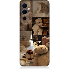 Teknomeg Tecno Pova Neo 2 Uyumlu Sevgili Aşık Ayılar Desenli Silikon Kılıf