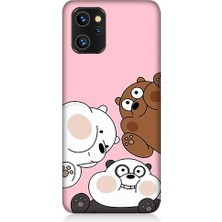 Teknomeg Reeder S19 Max Pro Uyumlu Sevimli Ayıcıklar Desenli Silikon Kılıf