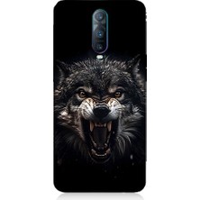 Teknomeg Oppo Rx 17 Pro Uyumlu Savaşçı Kurt Desenli Silikon Kılıf