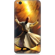Teknomeg Xiaomi Redmi Go Uyumlu Semazen Yapan Mevlevi Desenli Silikon Kılıf