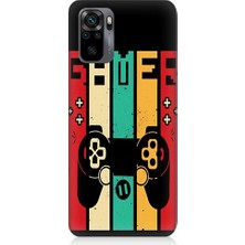 Teknomeg Xiaomi Redmi Note 10 Uyumlu Gamer Joystick Desenli Silikon Kılıf