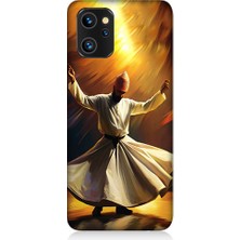 Teknomeg Reeder S19 Max Pro Uyumlu Semazen Yapan Mevlevi Desenli Silikon Kılıf