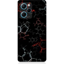 Teknomeg Xiaomi Poco X5 Pro Uyumlu Kimya Formülü Desenli Silikon Kılıf