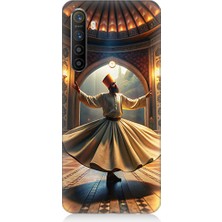 Teknomeg Realme Xt Uyumlu Mevlevi Semazen Desenli Silikon Kılıf