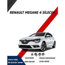 Martigues Megane 4 2018 Model Araca Özel Muz Silecek Seti Sürücü Taraf 600MM Yolcu Taraf 450MM