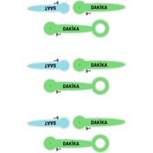 Saat Öğrenme Seti Kes - Yapıştır - Yaz - Sil
