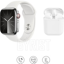 Byrist T700S 1.80" Ekran  Watch 9 Akıllı Saat + BYRPODS12 Bluetooth Kulaklık