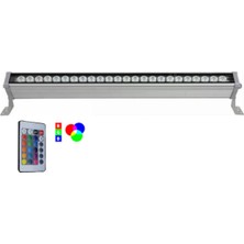 Ledmira LED 30 cm Rgb Wallwasher Kumandalı 16 Renk LED Aydınlatma 9 Watt