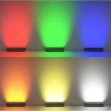 Ledmira LED 30 cm Rgb Wallwasher Kumandalı 16 Renk LED Aydınlatma 9 Watt