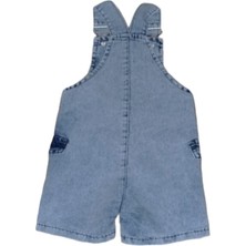 Bb Kids Wear Ayıcık Baskılı Erkek Bebek Salopet