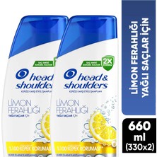 Head&Shoulders H&s Şampuan Limon Ferahlığı 1in1 330 ml X2 Adet