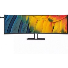 Phılıps 45B1U6900C-00 Usbc Özellikli 32:9 5120X1440 44.5 Inç Superwide Kıvrımlı Monitör