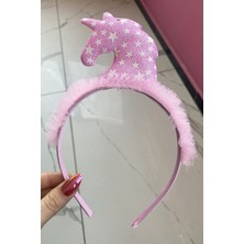 Stone Family Unicorn Figürlü Taç Açık Pembe Renk