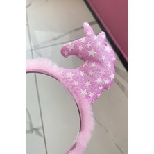 Stone Family Unicorn Figürlü Taç Açık Pembe Renk
