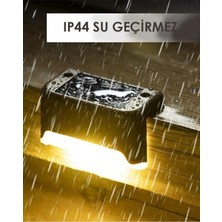 Biton Toptan 4 Adet Köşebent Merdiven Veranda Solar Güneş Enerjili Bahçe LED Lamba Dekor Bahçe Balkon Aydınlatma