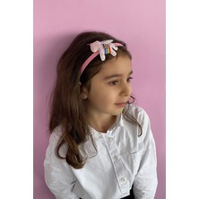 Stone Family Unicorn Figürlü Çocuk Taç Toz Pembe Renk