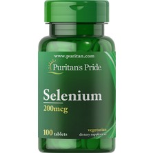 Puritan's Pride Selenyum 200 Mcg 100 Tablet