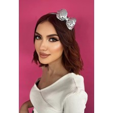 Stone Family Pullu Fiyonk Figürlü Taç Gri Renk