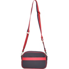 U.S. Polo Assn. Kadın Çapraz Çanta Lacivert-Beyaz-Kırmızı Us24281