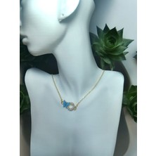 Crystal Atelier Kelebek Dokunuşu Kelebek Figürlü Kolye