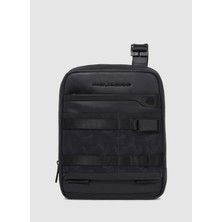 Piquadro Siyah Erkek 21X27X6,5 cm Deri Postacı Çantası CA1816FXP