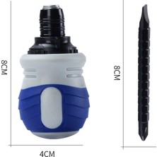 Synchrolssue 1 Buçuk Inç Kalın Cırcır Teleskopik Çift Amaçlı Tornavida Mini Havuç Kafalı Çok Amaçlı Tornavida Çapraz (Yurt Dışından)