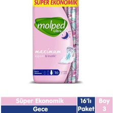Molped Ultra Ped Gece 16 Adet
