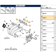 Psa Emme Manifold Contası XU10 (0348L3)