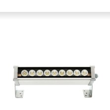 Adaled  65 cm LED Dış Mekan Duvar Ağac Cami Bina Cephe Boyama Wallwasher Armatür Yeşil Su Geçirmez IP65