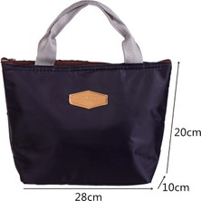 Yuying Shop Turuncu Tarzı Çevre Dostu Su Geçirmez Tırmanma Kamp Oxford Fermuar Depolama Buz Paketi Çantası Öğle Yemeği Çantaları (Yurt Dışından)