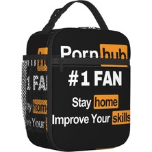 Yuying Shop No.1 Stili 21X11X26CM Pornhub Fan Kalmak Ev Aksesuarları Yalıtımlı Öğle Yemeği Çantası Açık Öğle Yemeği Kabı Sızdırmaz Yeni Varış Soğutucu Termal Yemek Kabı (Yurt Dışından)