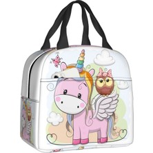 Yuying Shop No.13 Tarzı 22X20X13CM Sevimli Unicorn ve Baykuş Yalıtımlı Öğle Yemeği Çantaları Çalışma Okulu Için Karikatür Taşınabilir Soğutucu Termal Bento Kutusu Kadın Çocuklar (Yurt Dışından)