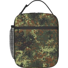 Yuying Shop No.3 Tarzı 26X21X11CM Camo Yalıtımlı Öğle Yemeği Çantası Kadınlar Için Su Geçirmez Askeri Kamuflaj Soğutucu Termal Öğle Yemeği Çantası Plaj Kamp Seyahat (Yurt Dışından)