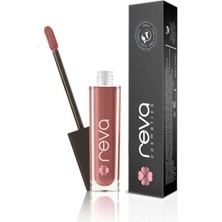 Reva Creamy Matte Lip Gloss Cordovan - Mat Krem Dudak Parlatıcısı - No: 107 - Vegan & Temiz İçerik