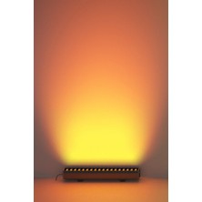 Rika Lighting 3W - 10CM (Amber) LED Wallwasher - Duvar Boyama