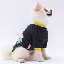 Pawstar Siyah Shine Kedi Köpek Sweati