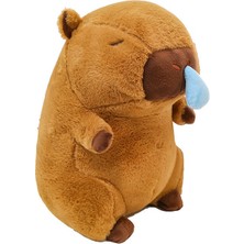MsPlenty1 Kapibala Peluş Oyuncak Snotty Capybara Doll Sevimli Capybara Sevimli Yastık (Yurt Dışından)