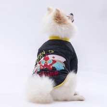 Pawstar Siyah Shine Kedi Köpek Sweati