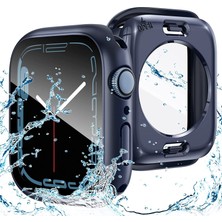 Magiceham Apple Watch Için Uygun Su Geçirmez Kabuk Koruyucu Kapak Apple Watch Ultra Temperli Kabuk Membran Entegre S8/7/6 (Yurt Dışından)