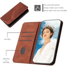 SZY Mall Samsung Galaxy Case 5g Için Kılıf Folio Kapak Manyetik Kart Yuvaları Tutucu Pu (Yurt Dışından)