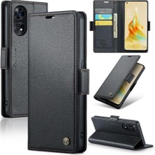 SZY Mall Oppo Caseme 7 4g Için Caseme Durumda Kickstand Kart Yuvası Anti Dolandırıcılık Cüzdan Kılıf (Yurt Dışından)