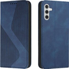 SZY Mall Samsung Galaxy A35 5g Pu Deri Cüzdan Kickstand Manyetik Folio (Yurt Dışından)