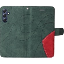 SZY Mall Samsung Galaxy M54 Kickstand Koruyucu Pu Deri Flip Folio Için Kılıf (Yurt Dışından)